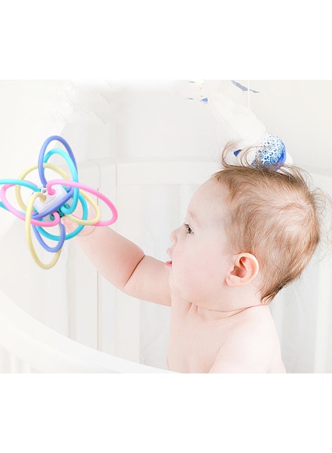 لعبة مانهاطن للرعشة وللتسنين الحسي، كرة عض للأطفال من عمر 0-3 سنوات - Image 5